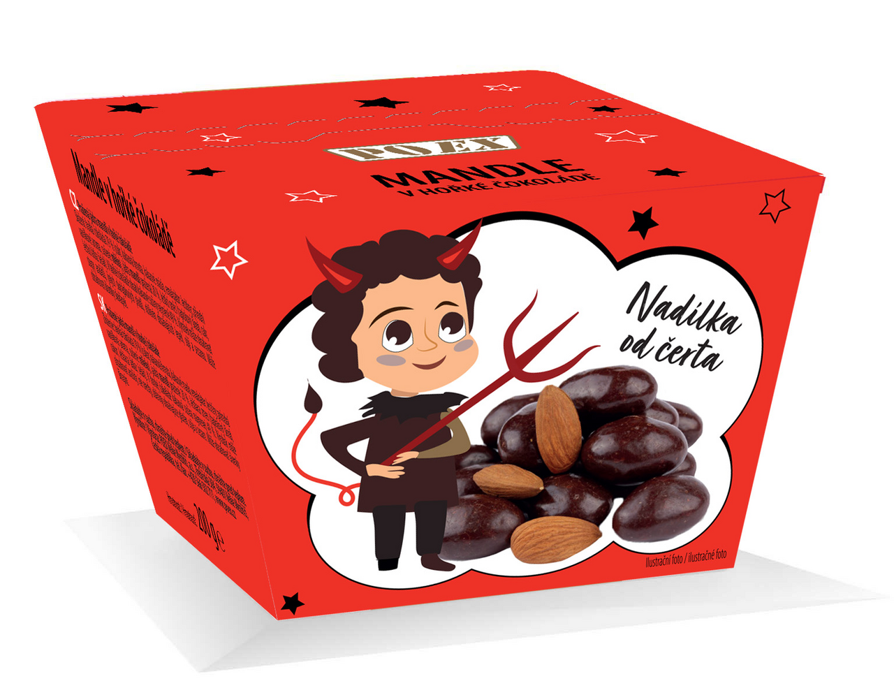 Čertovské mandle 200 g