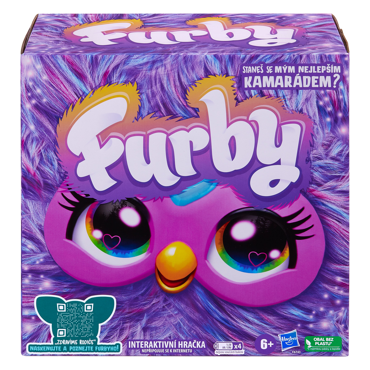Furby fialový CZ 1 ks