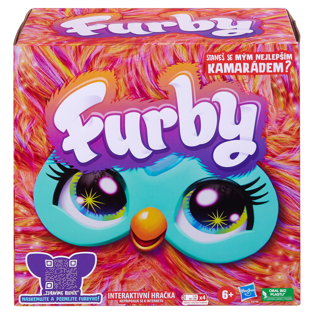 Furby korálový CZ 1 ks