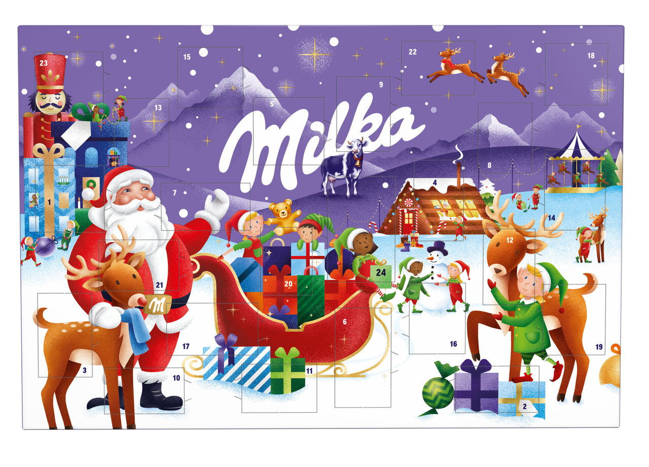 Milka Adventní kalendář 200 g