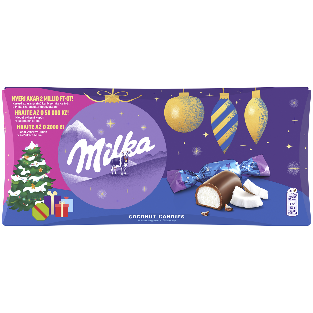 Milka Salonky kokos 255 g
