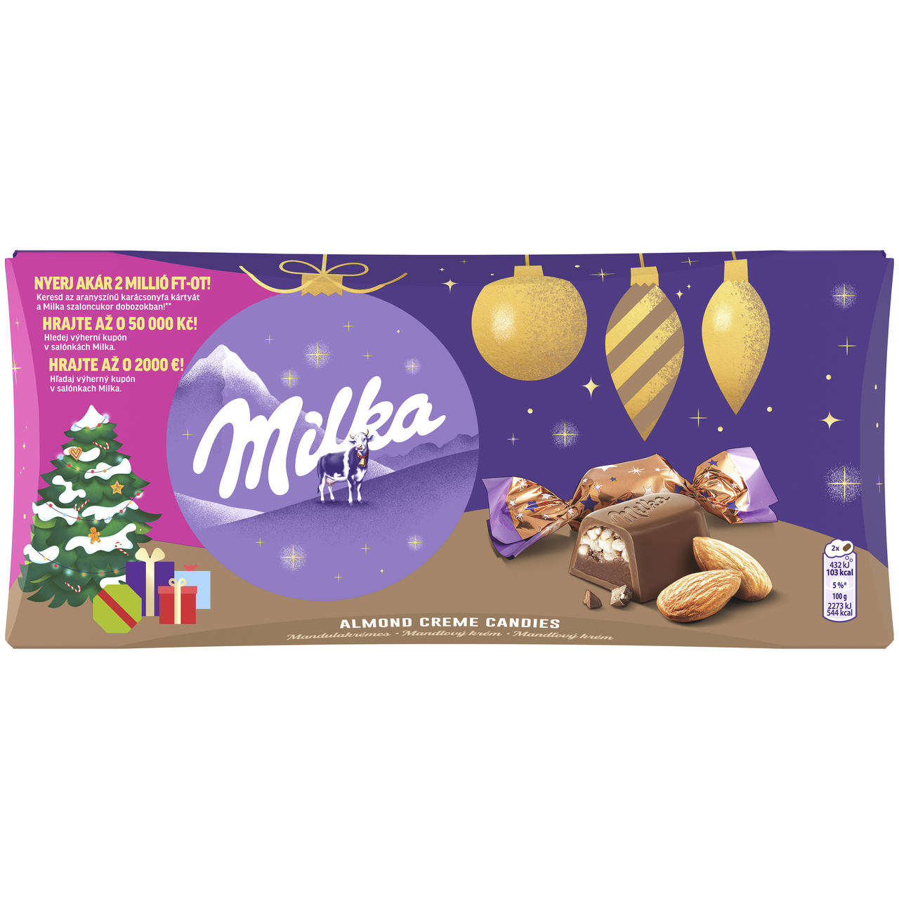 Milka Salonky mandle 255 g