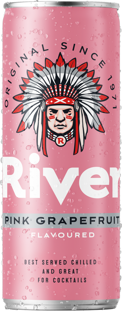 River Tonic Pink Grapefruit 12 x 330 ml plech