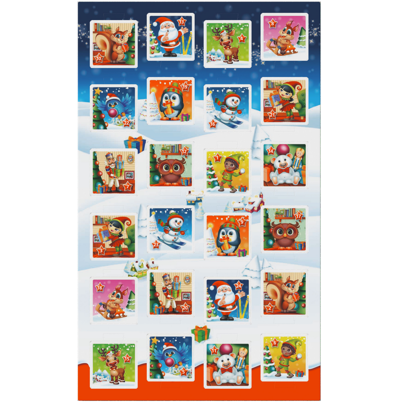 kinder Adventní kalendář Mix 316 g