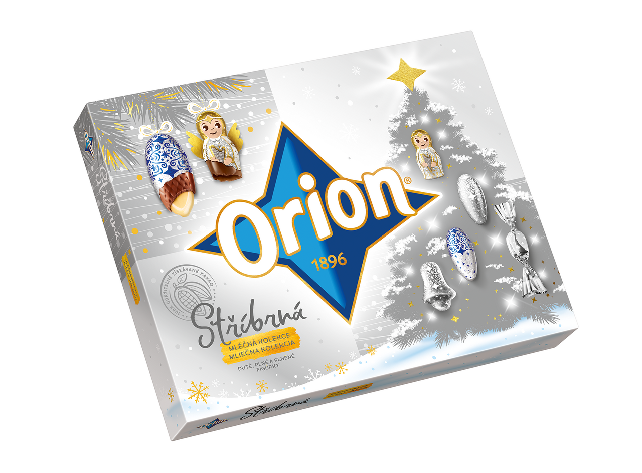 Orion Kolekce stříbrná mléčná 50 g