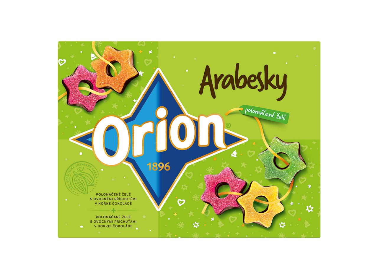 Orion Arabesky polomáčené 209 g