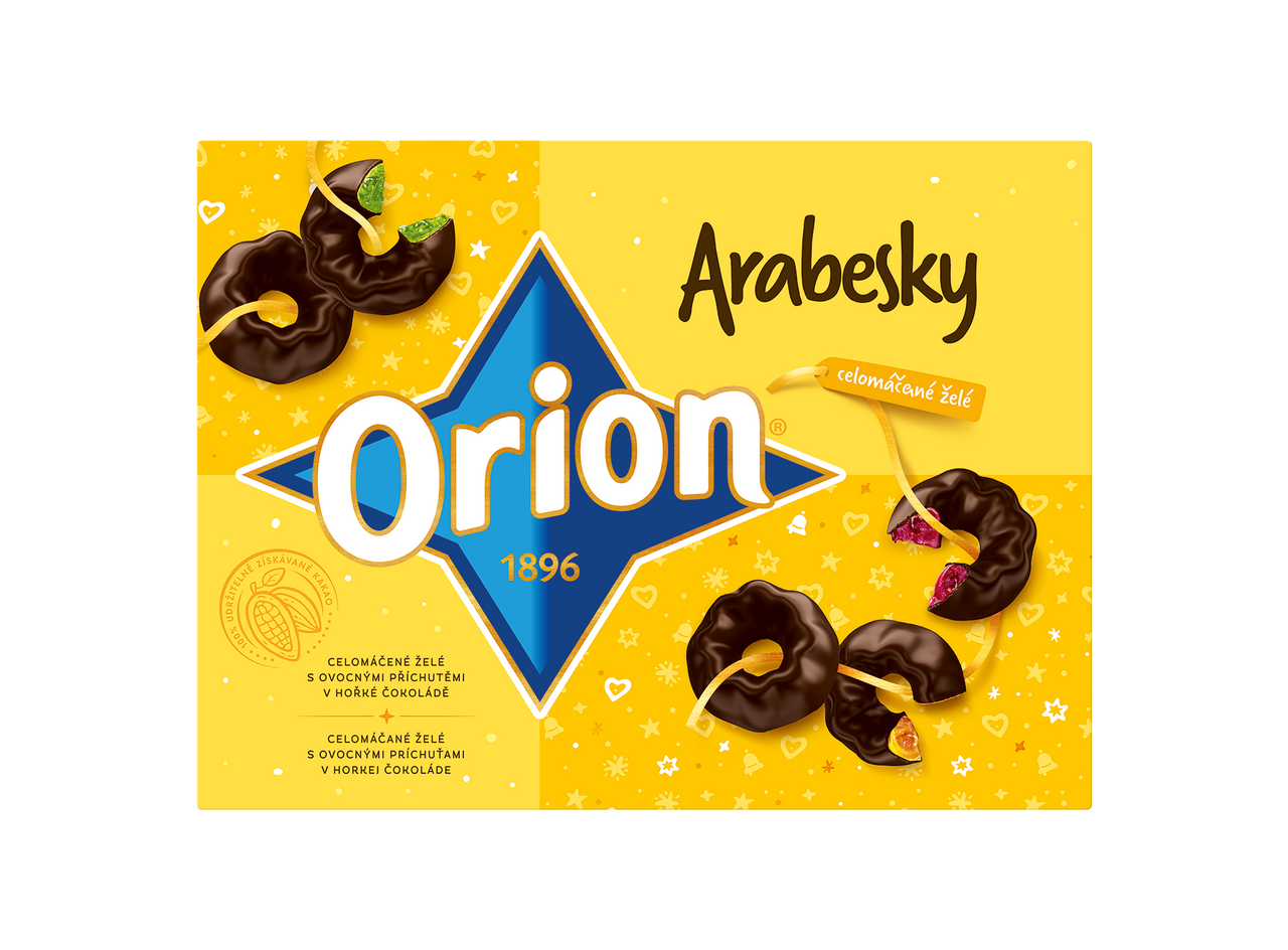 Orion Arabesky celoméčené 247 g