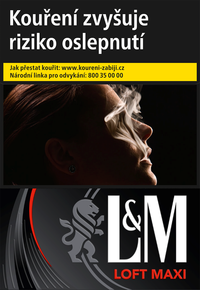 L&M Loft True Black slim king size tvrdé bal. 5 krab. 38 ks kolek R 280 Kč VO cena