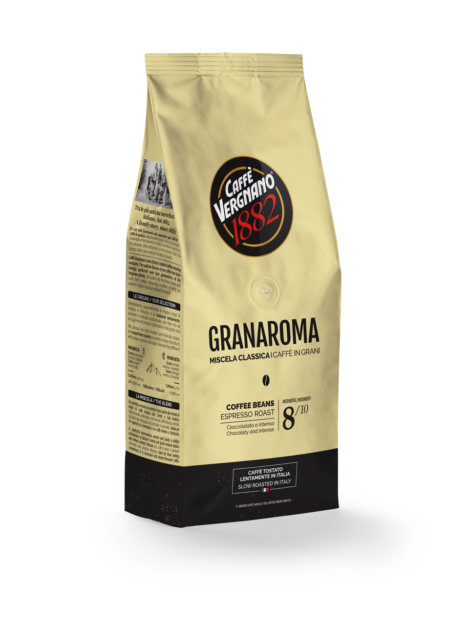 Vergnano Granaroma káv zrno 500 g