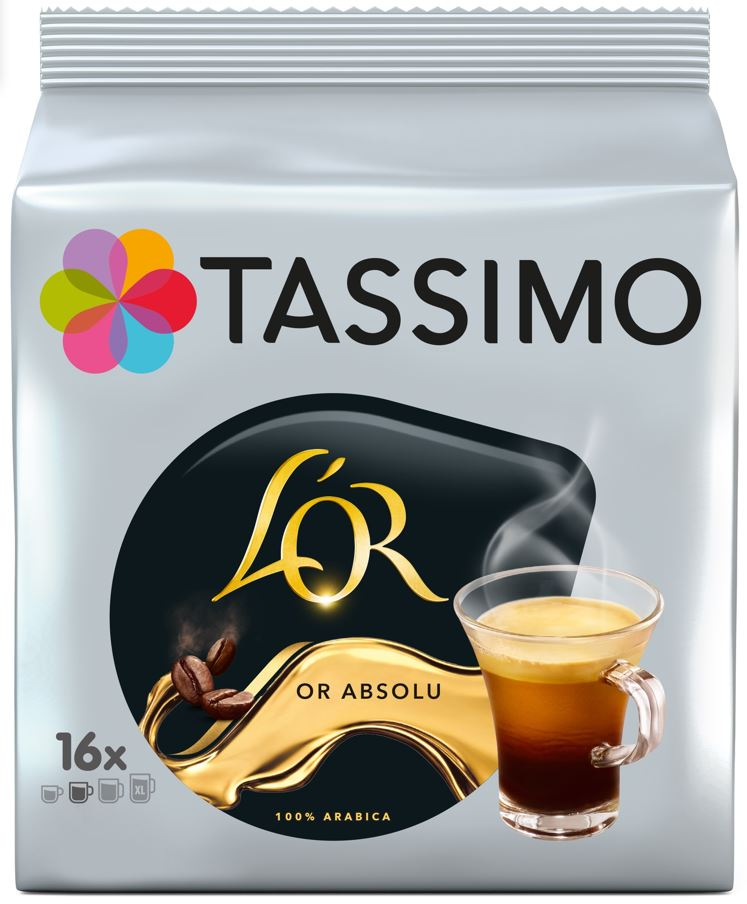 TASSIMO L'OR Café Lungo Absolu kapsle 16 ks