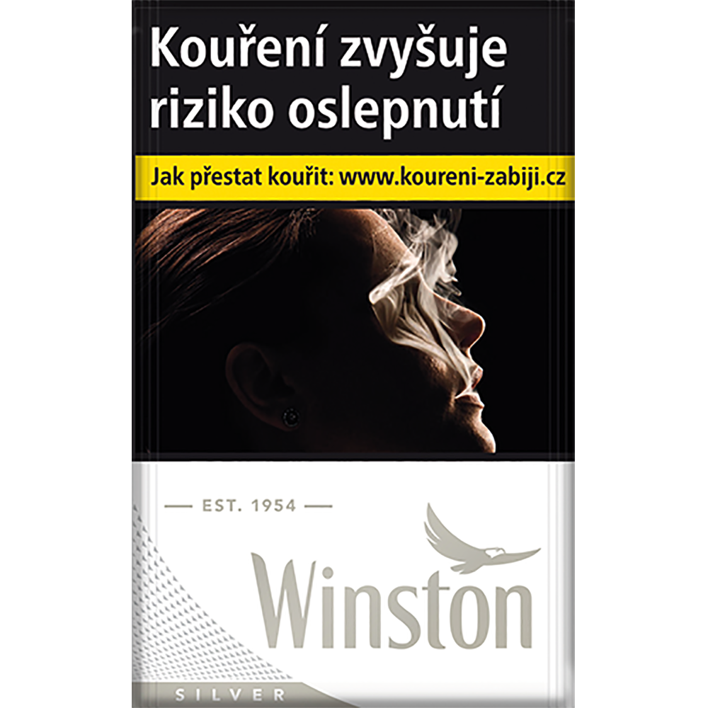 Winston Silver king size tvrdé bal. 10 krab. 20 ks kolek R 156 Kč VO cena