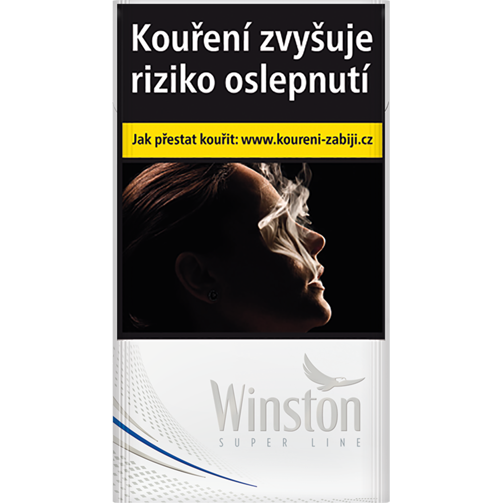 Winston Super Silver king size tvrdé bal. 10 krab. 20 ks kolek R 157 Kč Vo cena