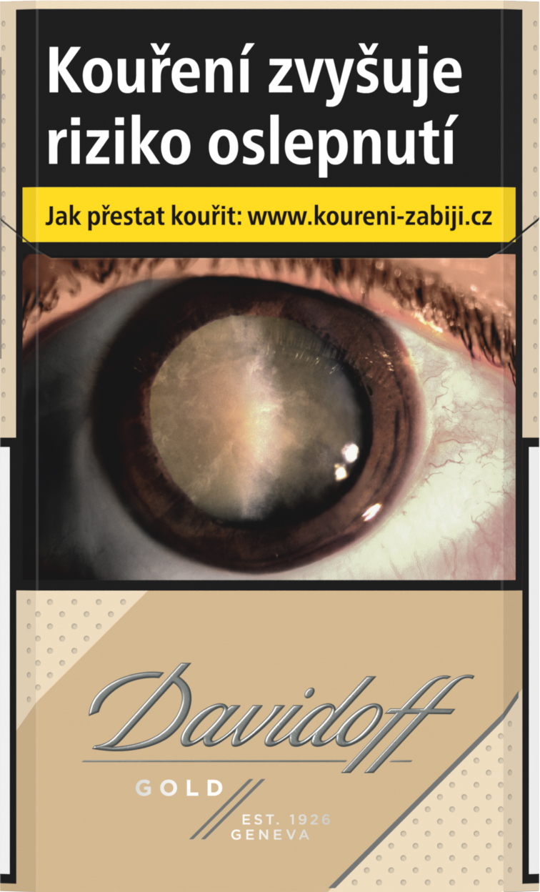 Davidoff Gold king size tvrdé bal. 10 krab. 20 ks kolek R 175 Kč VO cena