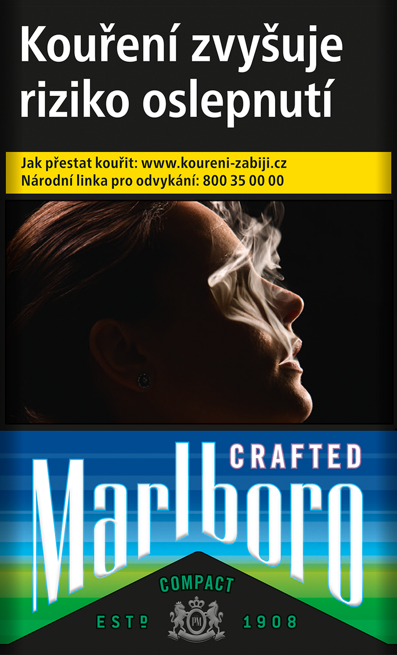 Marlboro Crafted Complete king size slim tvrdé bal. 10 krab. 20 ks kolek R 154 Kč VO cena