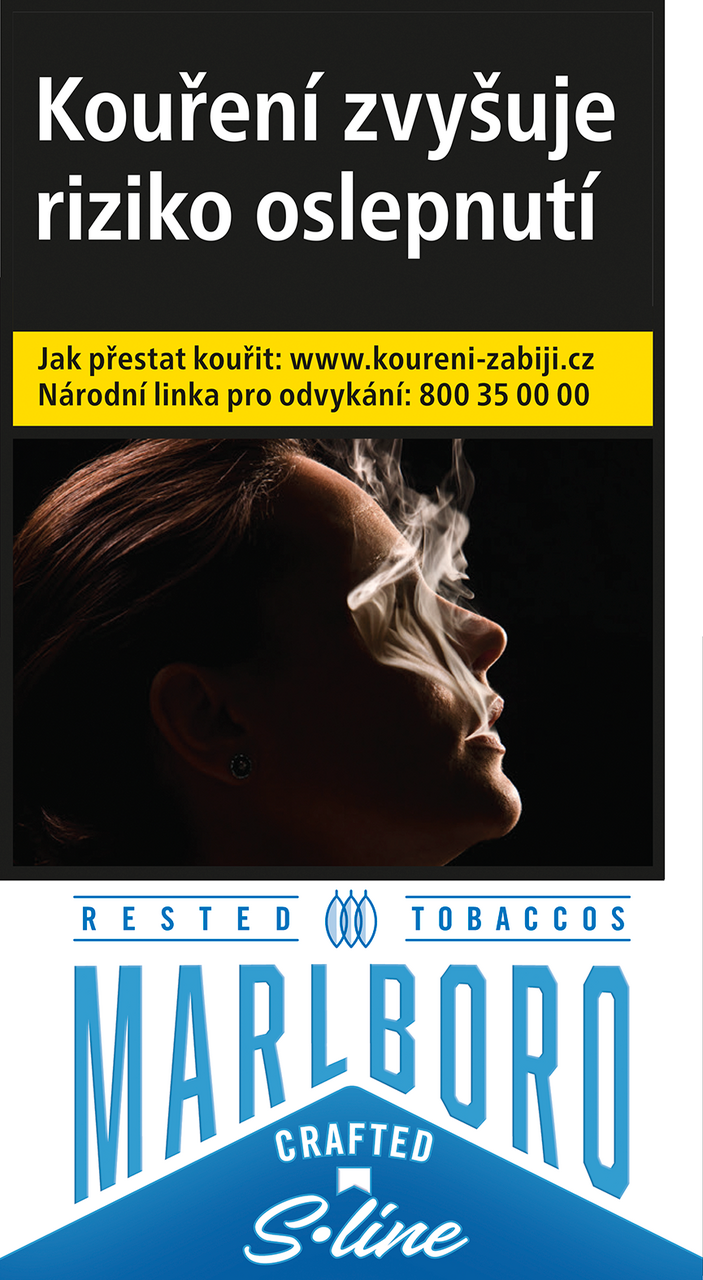 Marlboro Crafted S-Line dlouhé slim tvrdé bal. 10 krab. 20 ks kolek R 157 Kč VO cena