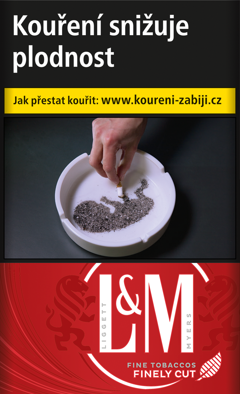 L&M Red Label RCB king size tvrdé bal. 10 krab. 20 ks kolek R 163 Kč VO cena