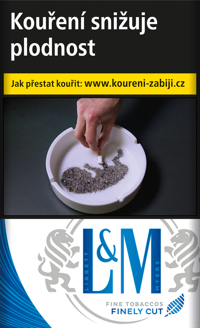 L&M Blue Label RCB king size tvrdé bal. 10 krab. 20 ks kolek R 163 Kč VO cena