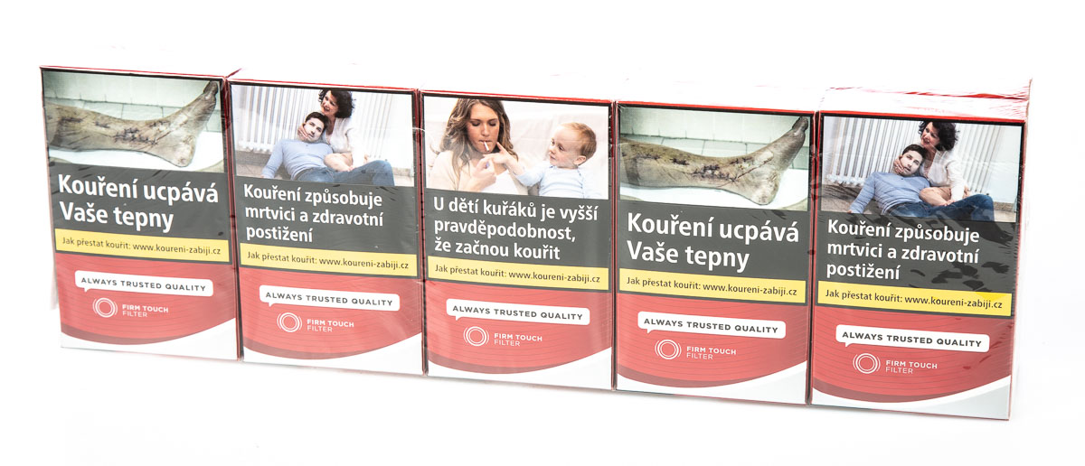 West Red king size tvrdé bal. 10 krab. 20 ks kolek R 163 Kč VO cena 