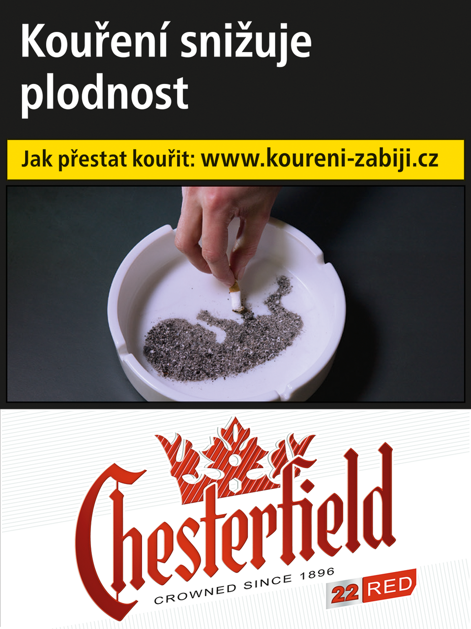 Chesterfield Red Crown Bob king size tvrdé bal. 8 krab. 22 ks kolek R 167 Kč VO cena