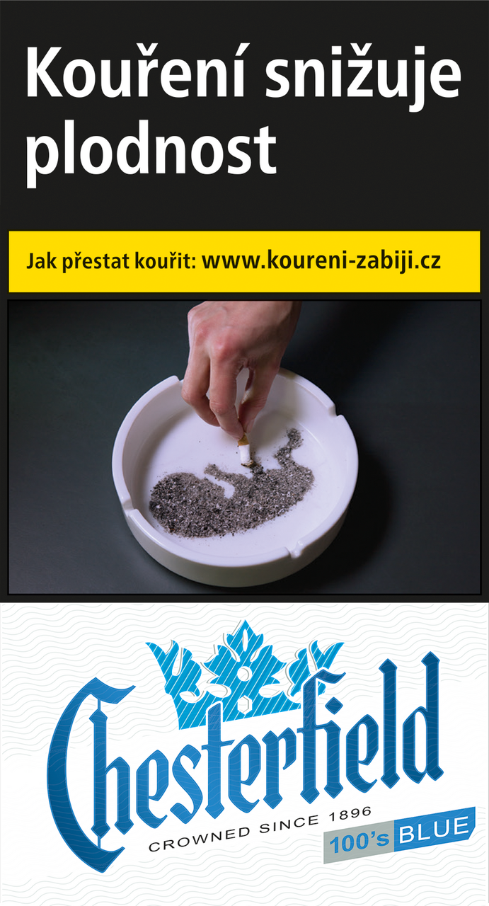 Chesterfield Blue Crown 100 R156