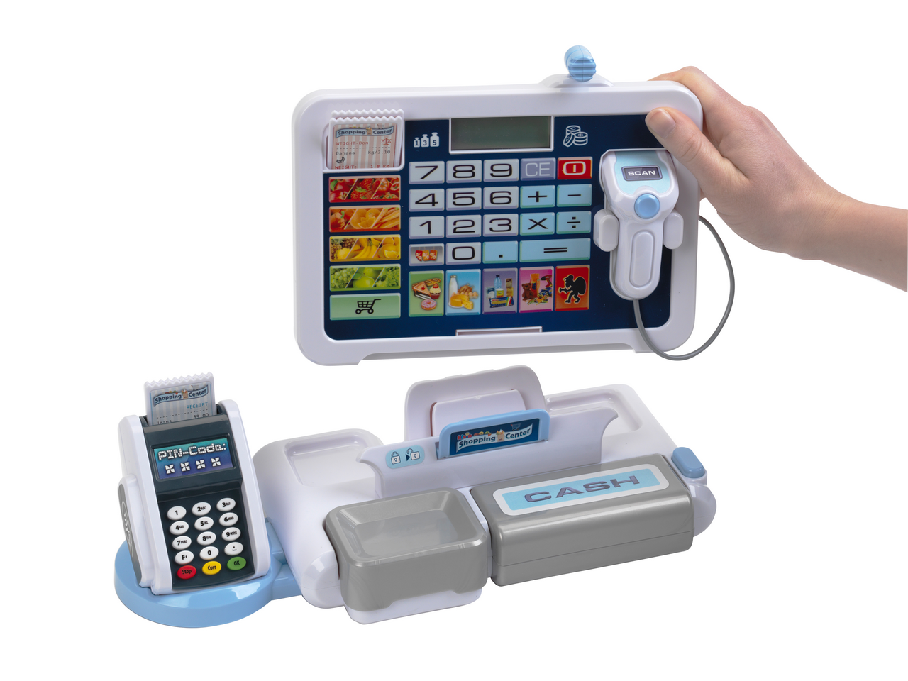 Pokladna s platebním terminálem 1 ks