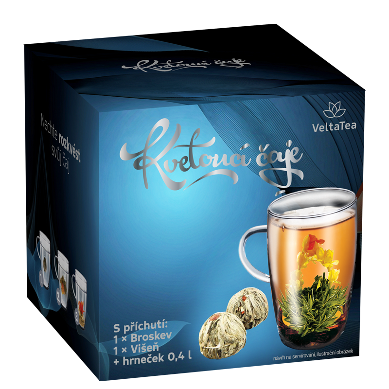 Velta Kvetoucí čaje 12 g + hrnek 400 ml 1 ks