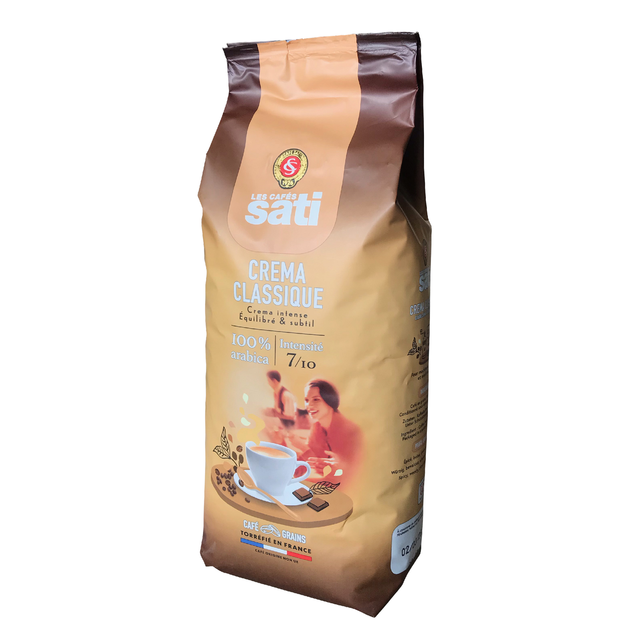LES CAFÉS sati Crema káva zrno 1 kg