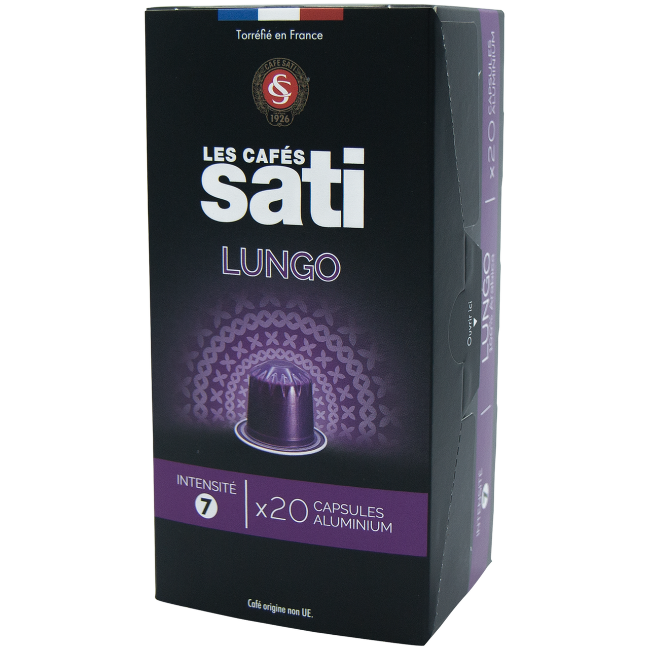 LES CAFÉS sati Lungo 20 ks kapsle