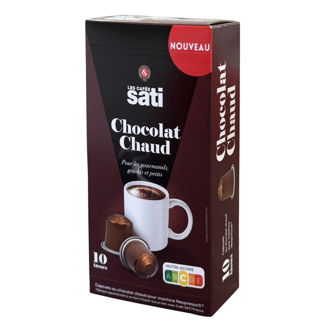 LES CAFÉS sati Chocolate Chaud 10 ks kapsle