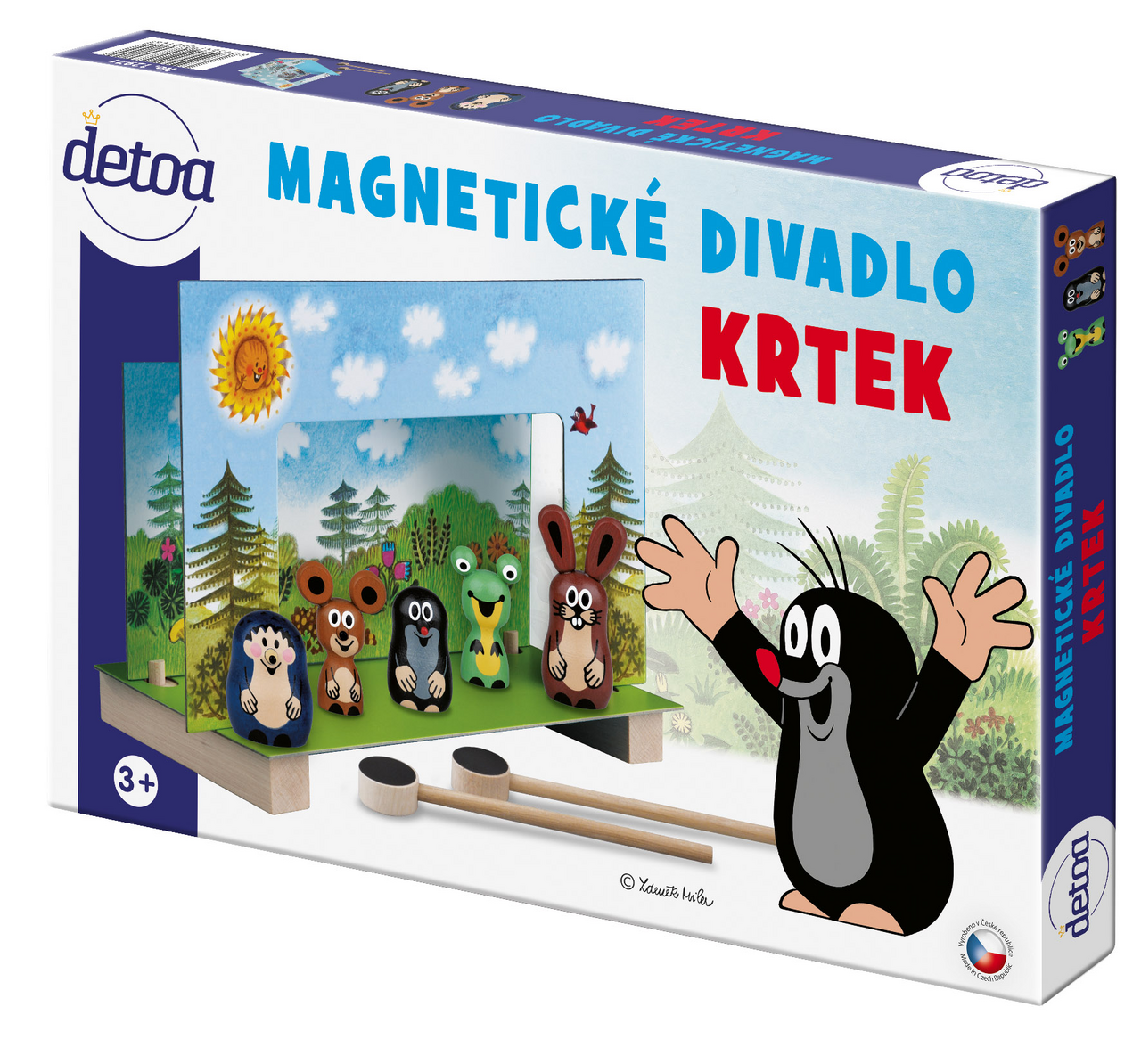 Magnetické divadlo krtek 1 ks