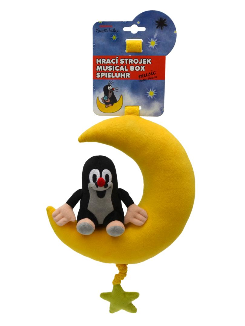 Krtek a měsíc hrací strojek 1 ks