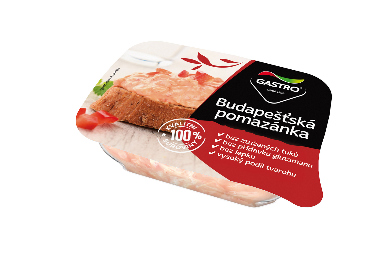 GASTRO MENU Budapešťská pomazánka chlaz. 3 x 120 g