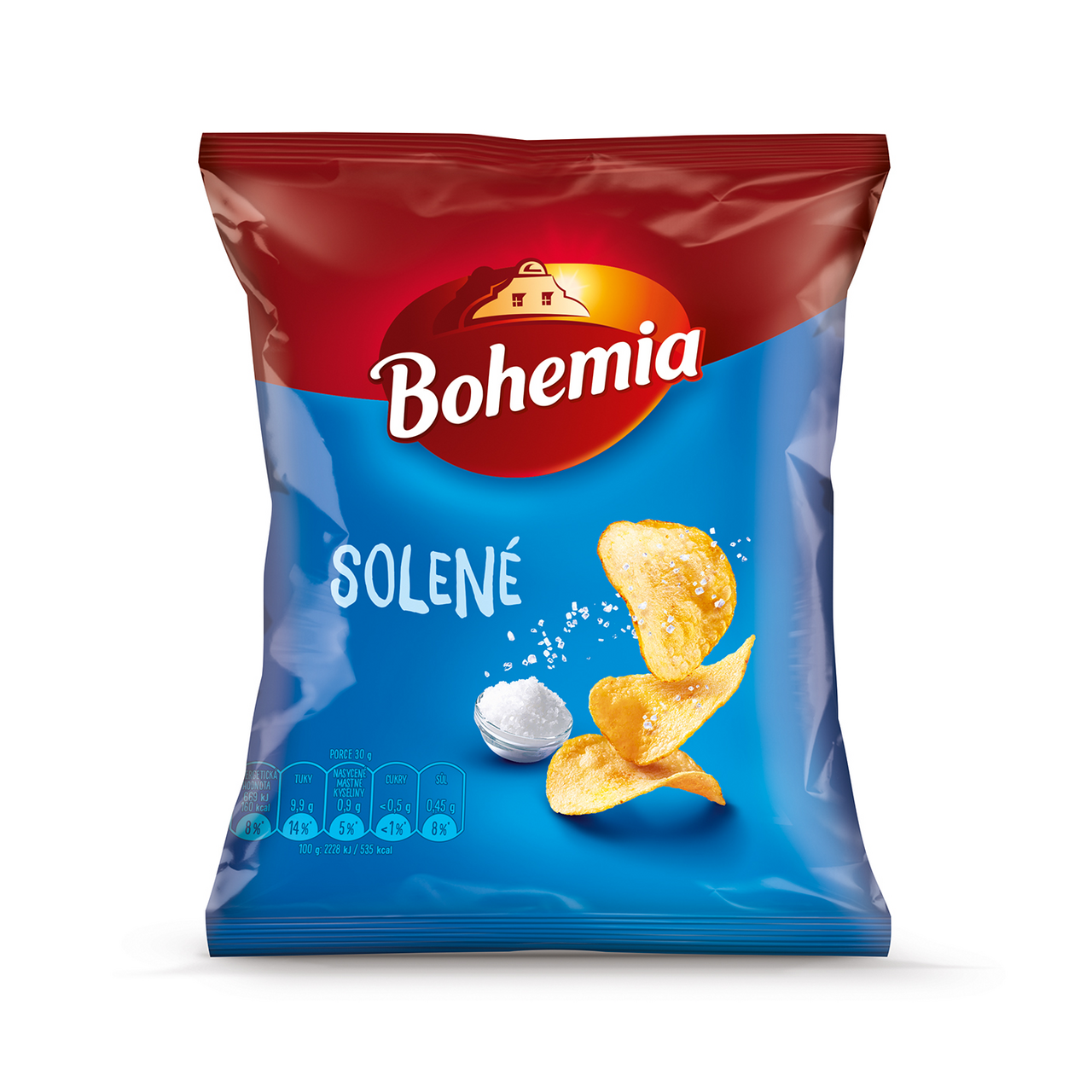 Bohemia Chips solené 36 x 25 g