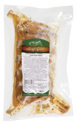 SELSKÝ GRUNT Vepřová žebra na gril Sous-vide chlaz. 500 g