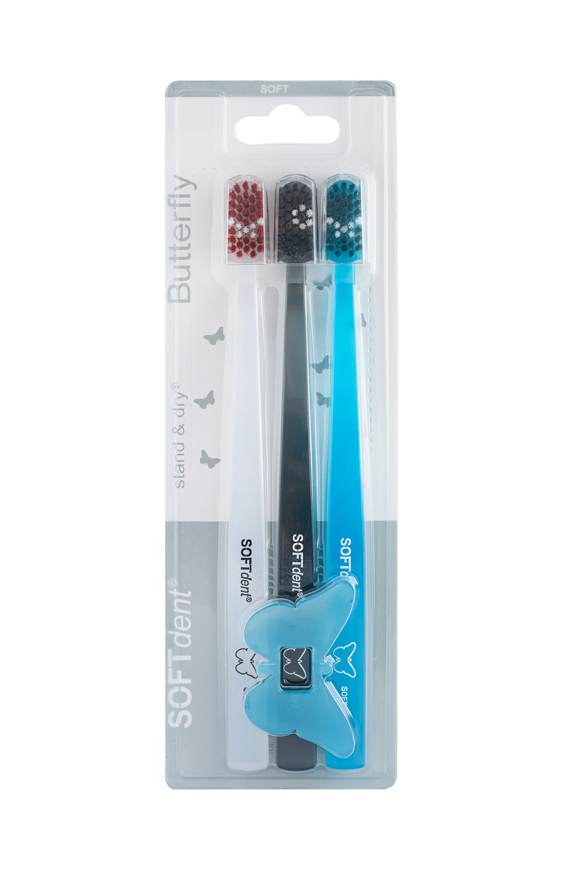 Butterfly Zubní kartáček Soft 3 ks