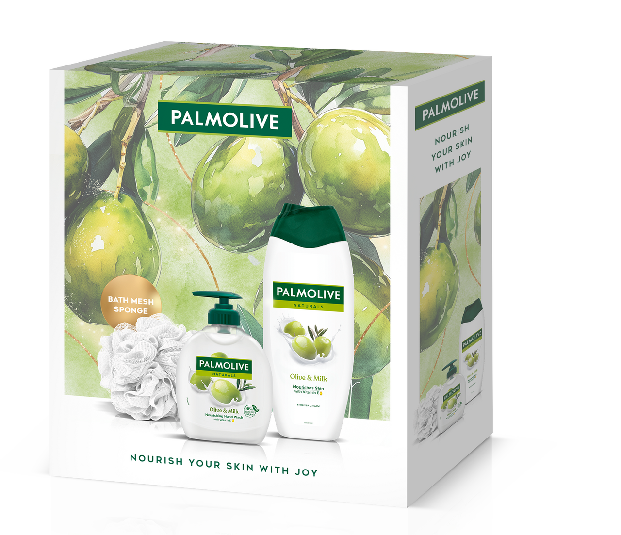VB Palmolive Olive Box + dárek 1 ks