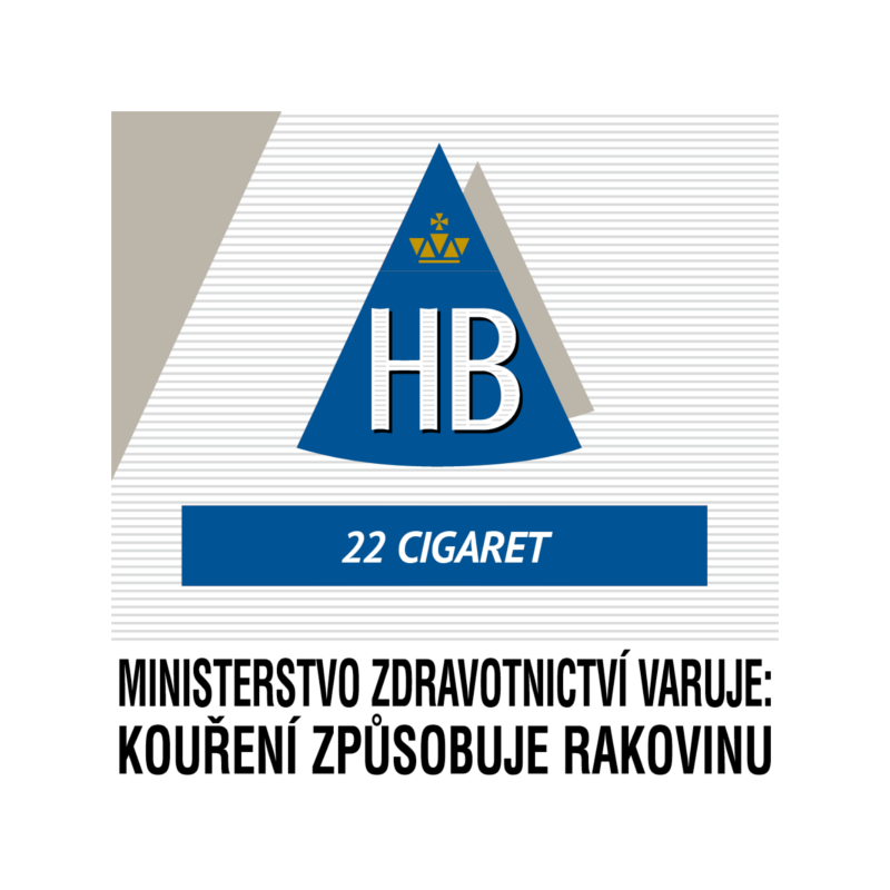 HB Blue king size tvrdé bal. 8 krab. 22 ks kolek R 167 Kč VO cena