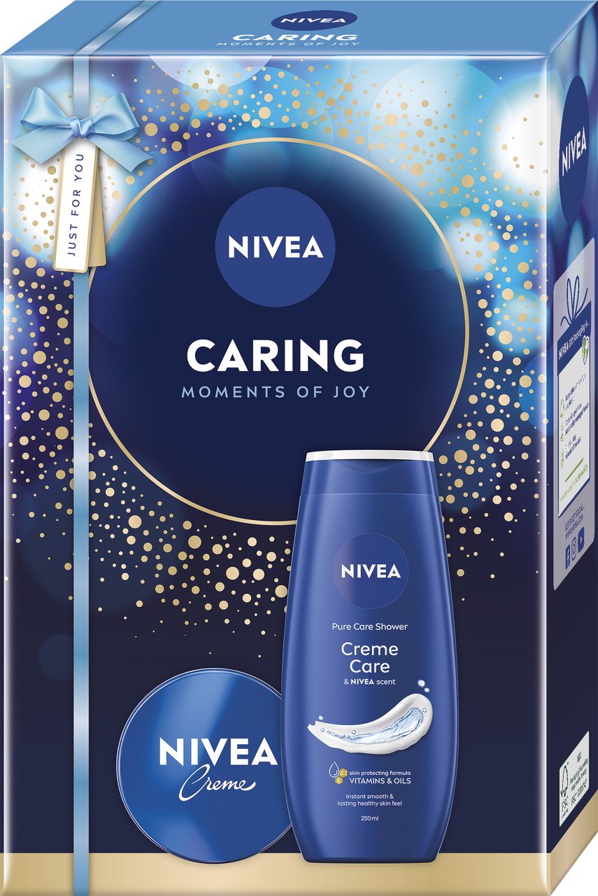 NIVEA Box Creme dárková sada (krém 75 ml + SG 250 ml)