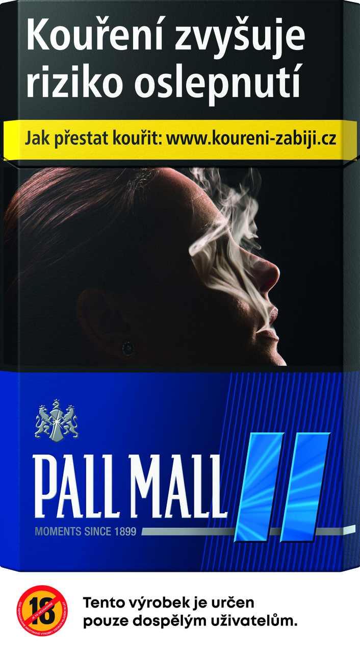 PALL MALL Blue king size bal. 10 krab. 20 ks kolek R 163 Kč VO cena