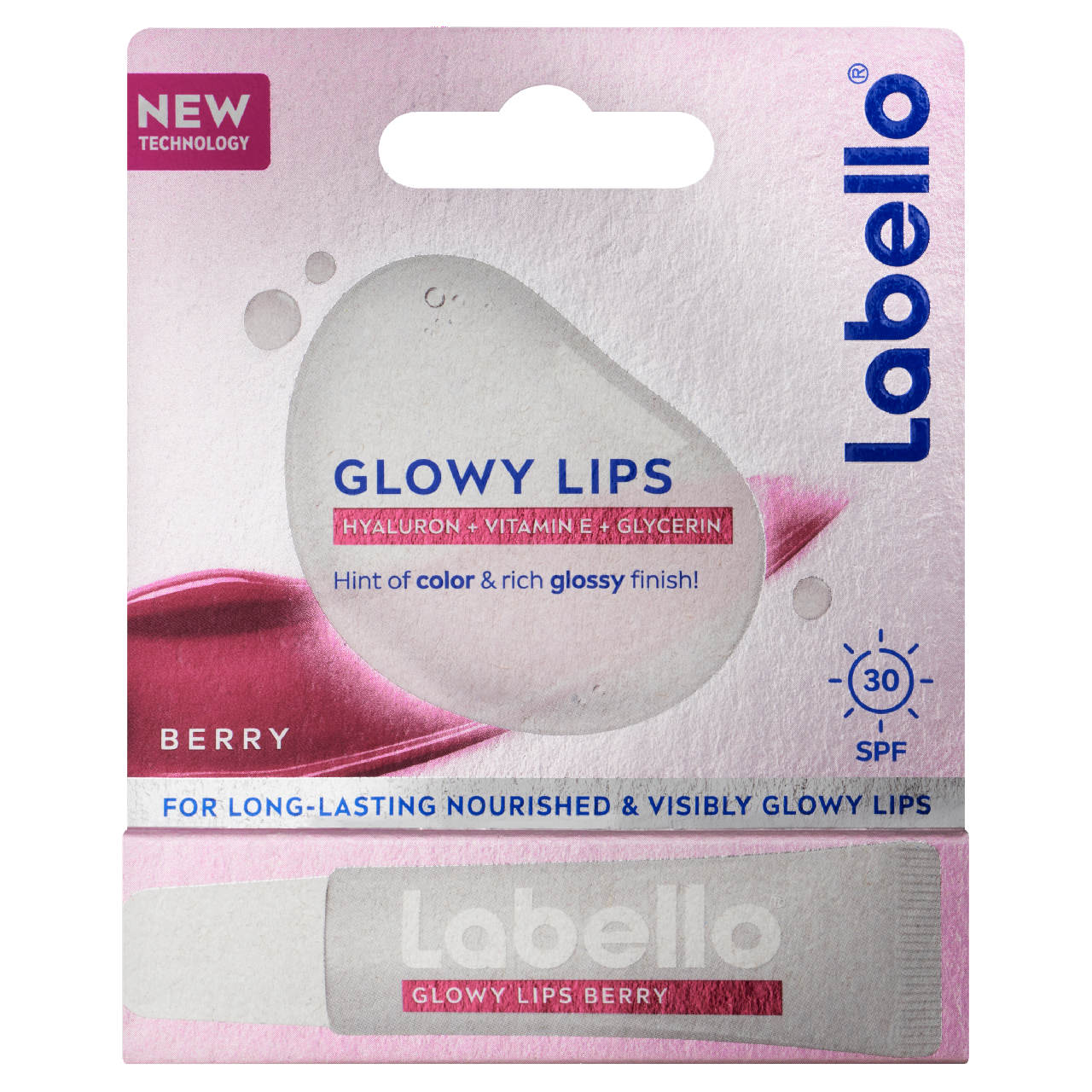 NIVEA Labello Glowy Berry 1 ks