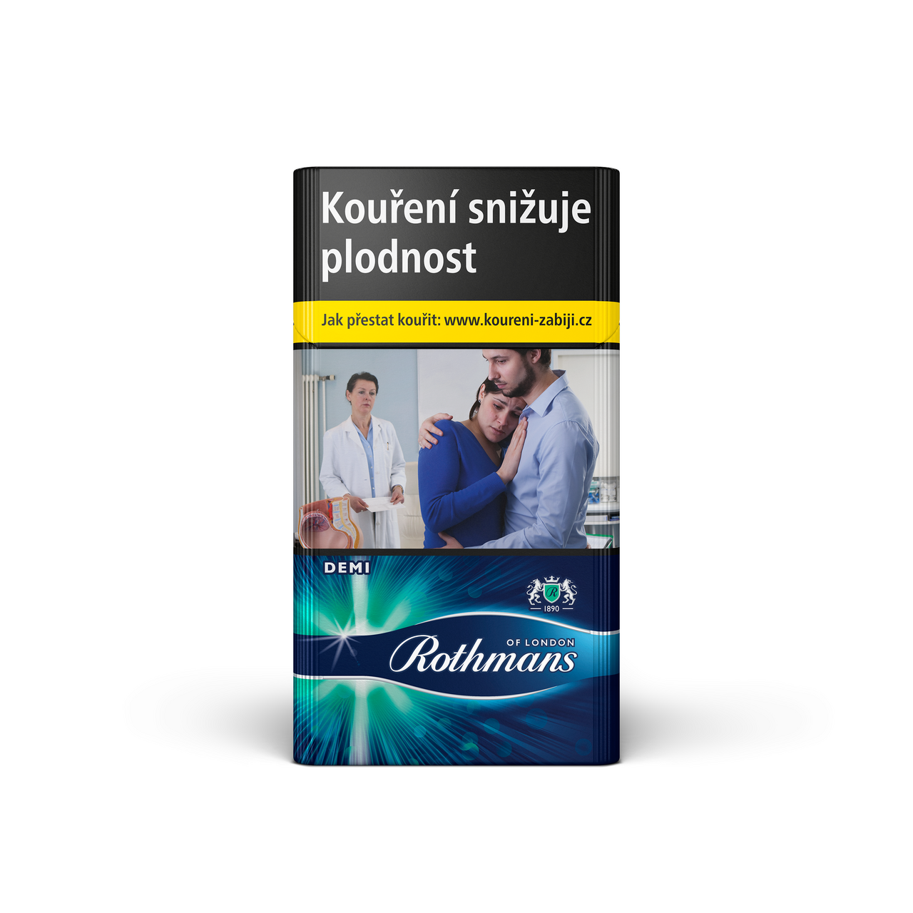 Rothmans Demi Ulramarine king size tvrdé bal. 10 krab. 20 ks kolek R 154 Kč VO cena