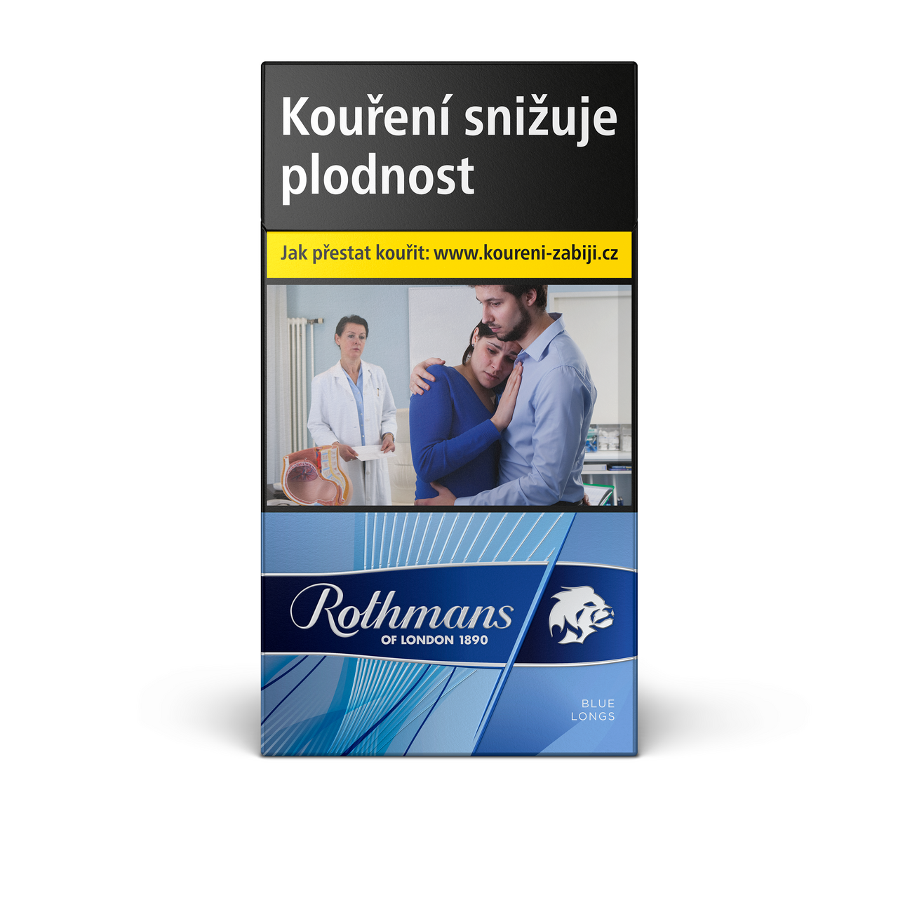 Rothmans Longs Blue bal. 10 krab. 20 ks kolek R 157 Kč VO cena