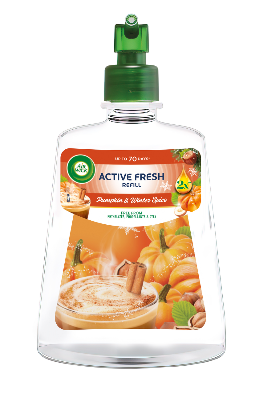 Air Wick Active Fresh Náplň dýně a podzimní koření 228 ml