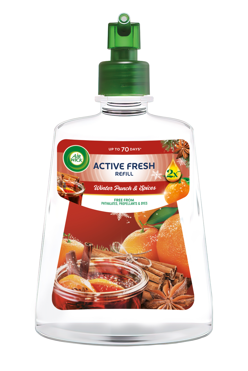 Air Wick Active Fresh Náplň zimní punč 228 ml