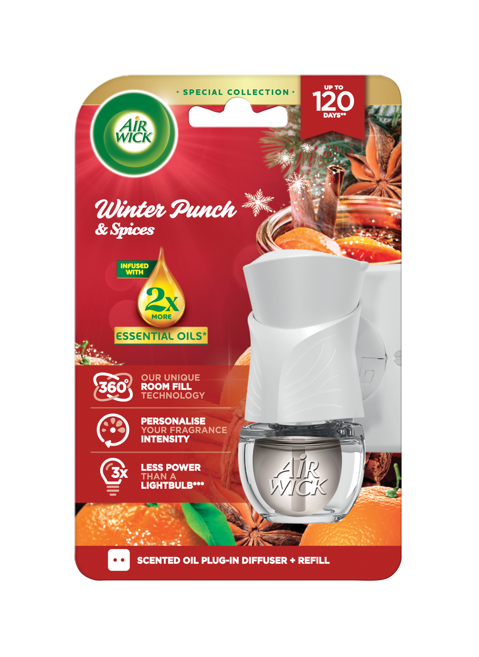 Air Wick Elektrický difúzer komplet zimní punč 18 g