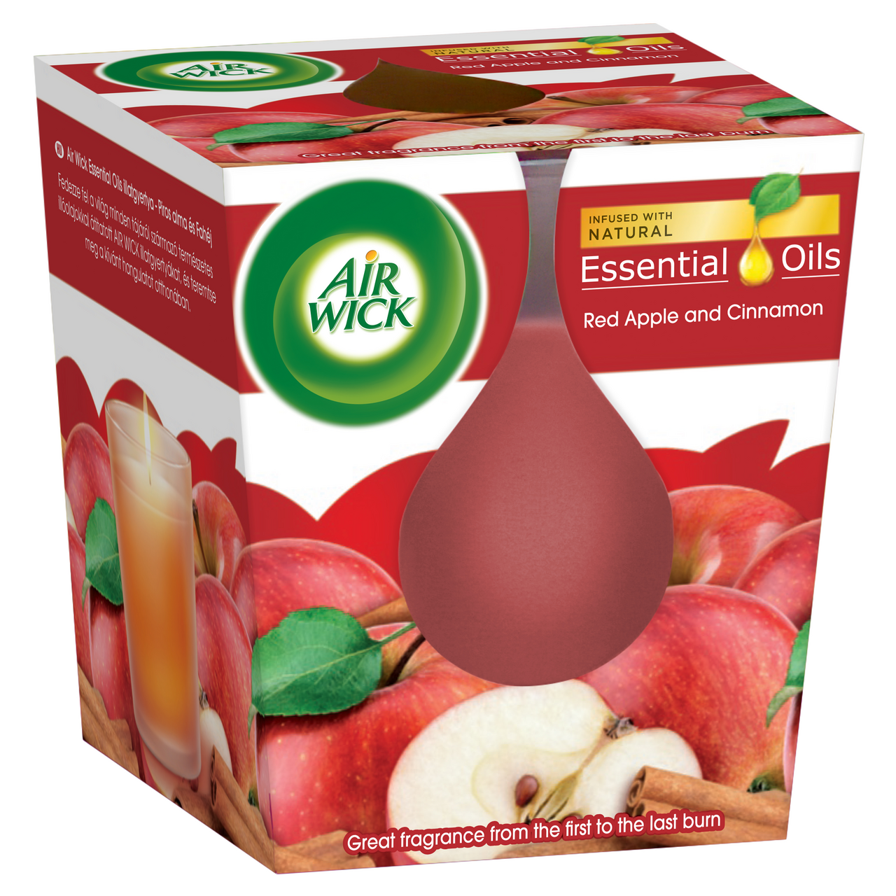 Air Wick Svíčka jablko skořice 105 g