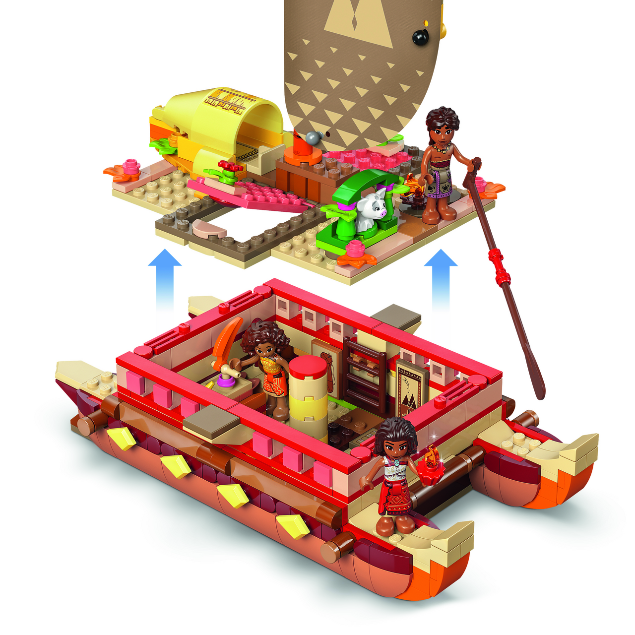 LEGO Vaiana a dobrodružství 1 ks