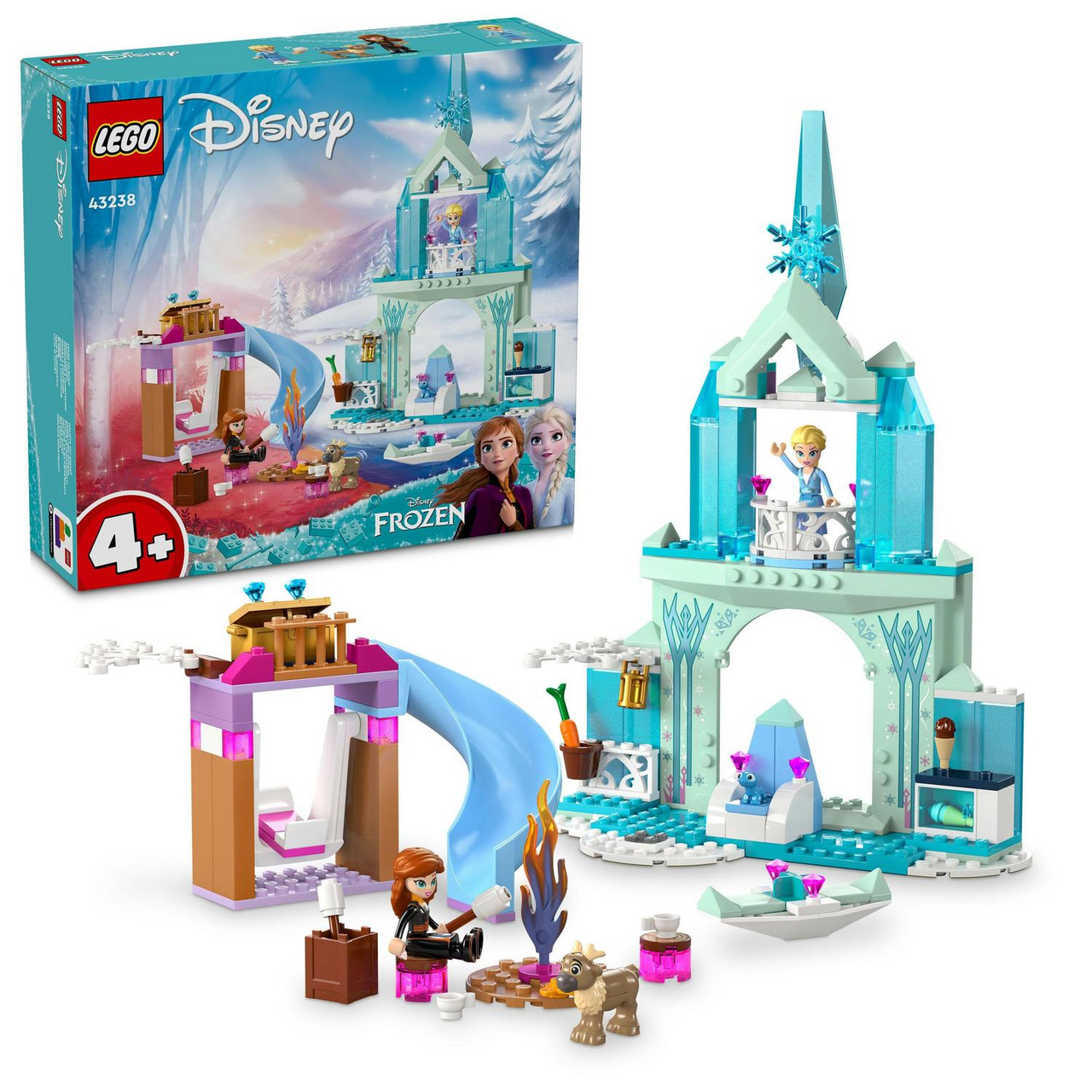 LEGO Elsa a hrad z Ledového království 1 ks