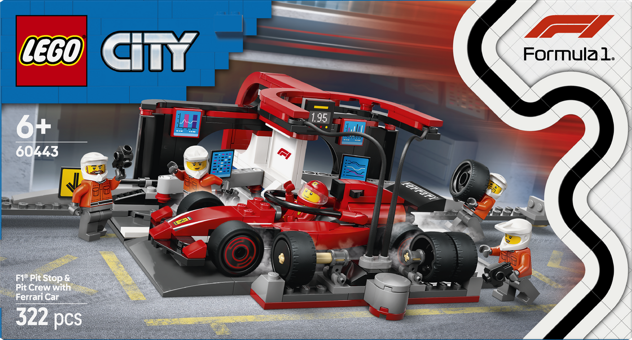 LEGO Zastávka v boxu F1 Ferrari 1 ks