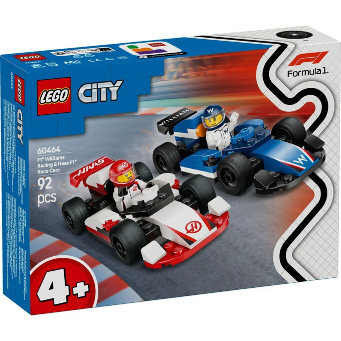 LEGO Závodní vozy F1 WR a HAAS 1 ks
